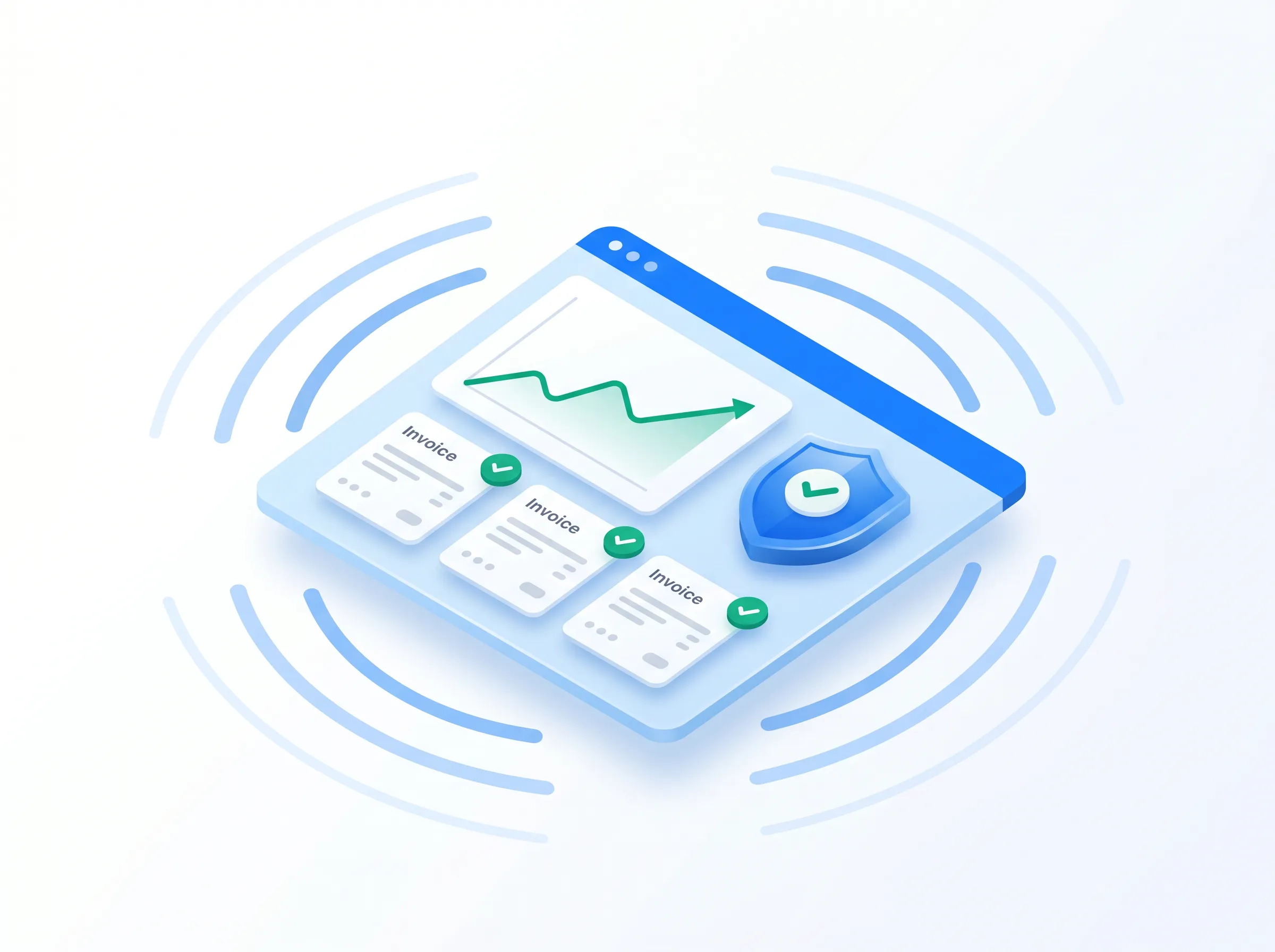 A dashboard reporting compliant invoices to the UAE Federal Tax Authority in real time.